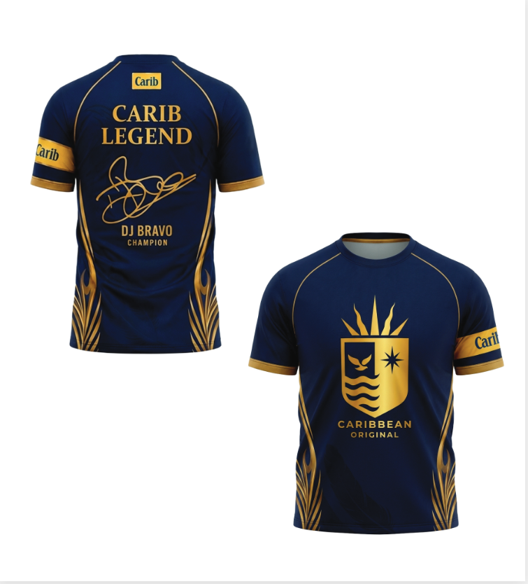 Signed Shirt — DJ Bravo Champion